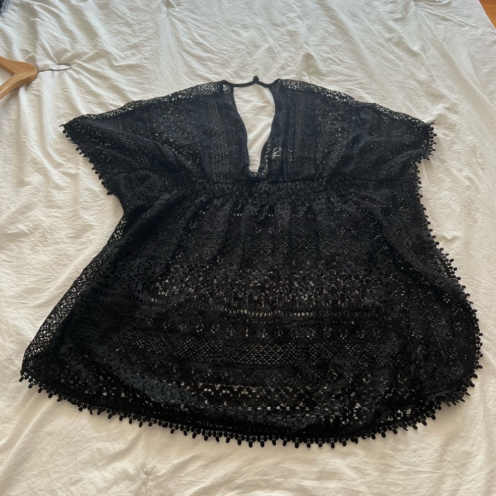 Black Lace Cover-Up
